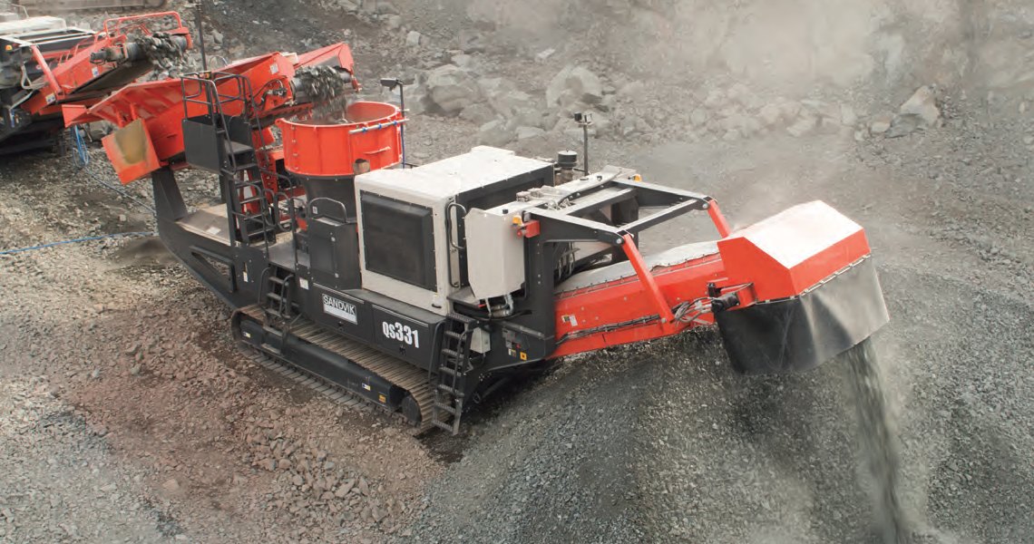 Premier Equipment QS331 Mobile Secondary Cone Crusher