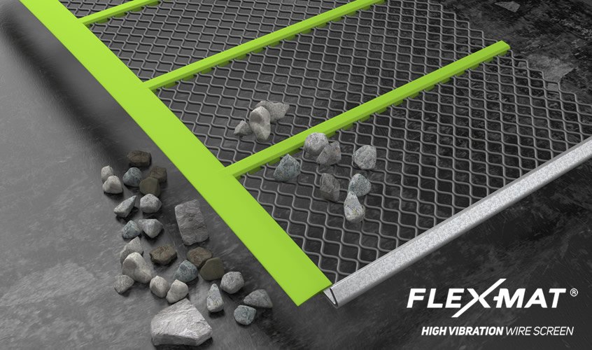 FLEX-MAT VIBRATING WIRESCREENS